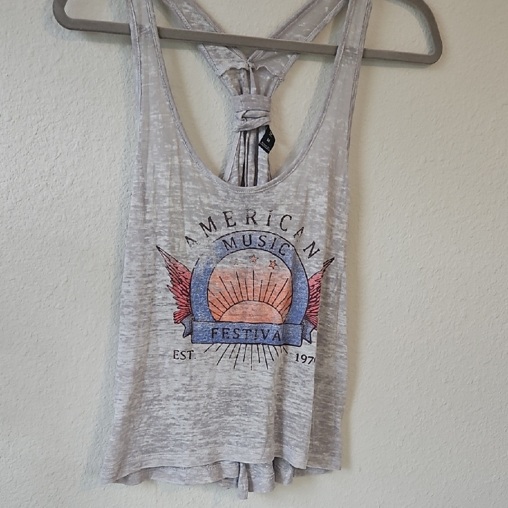 Nollie Gray American Music Festival Tank Top